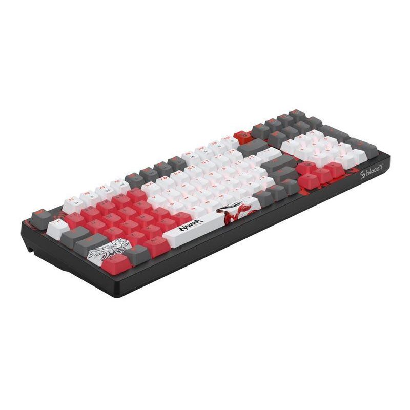 Клавиатура A4TECH Bloody S98 Naraka Gaming Mechanical (BLMS Red Switch, RGB, USB, US+Русская раскладка)