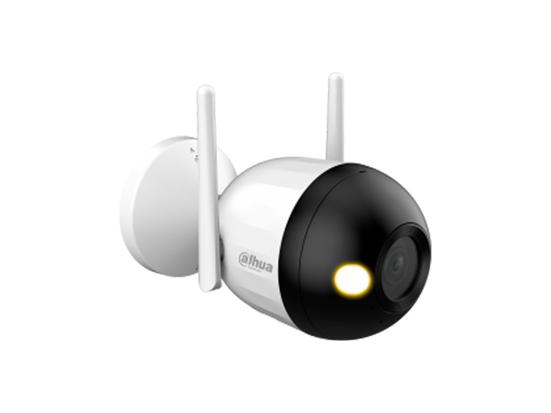 Wi-Fi камера буллет DAHUA DH-F4C-LED 4MP 2.8mm 2560×1440 LED 30m mSD Mic IP67 Full-Color