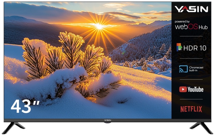 Телевизор YASIN LED TV 43UD81 43