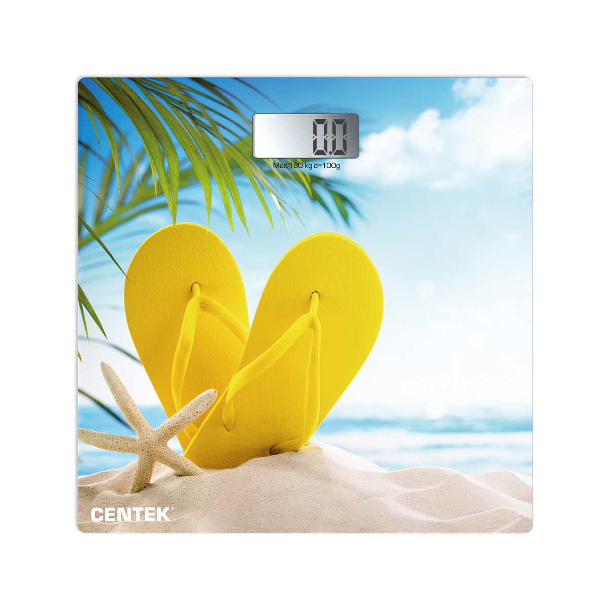 Весы напольные Centek CT-2426 Пляж
