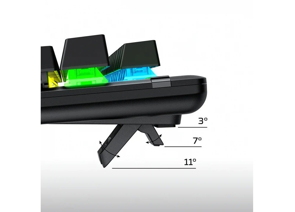Клавиатура HyperX Alloy Origins Blue RGB RU