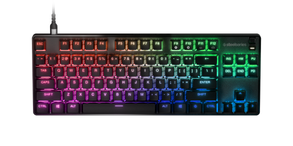 Игровая механическая клавиатура SteelSeries Apex 9 TKL с RGB-подсветкой и русской раскладкой
