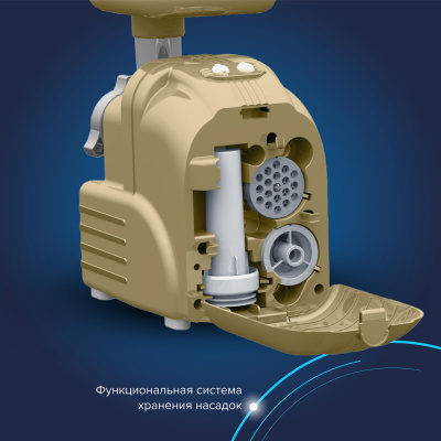 Мясорубка АКСИОН М63.01 бежевый