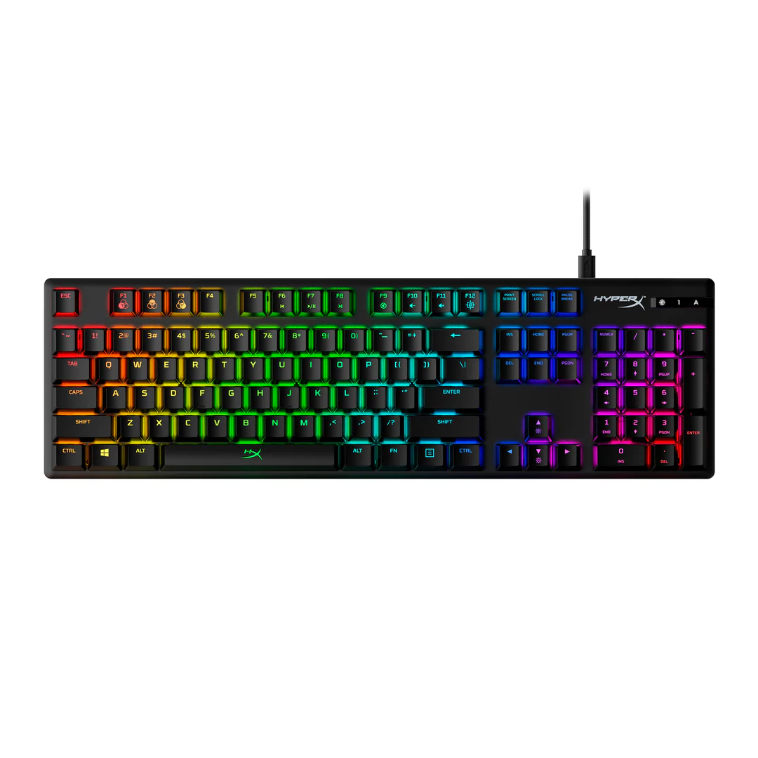 Клавиатура HyperX Alloy Origins Blue RGB RU