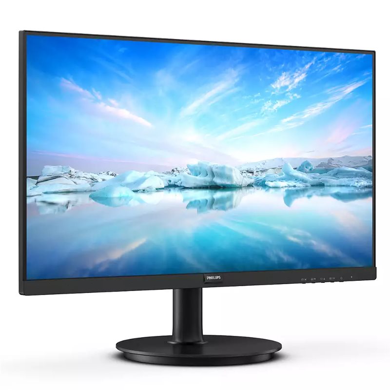 PHILIPS 241V8B | 23.8" FHD IPS 100Hz | Adaptive-Sync | Low Blue | HDMI/VGA | Black + HDMI кабель