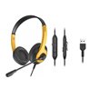 Наушники с микрофоном A4Tech FSTYLER FH100U USB BUMBLEBEE