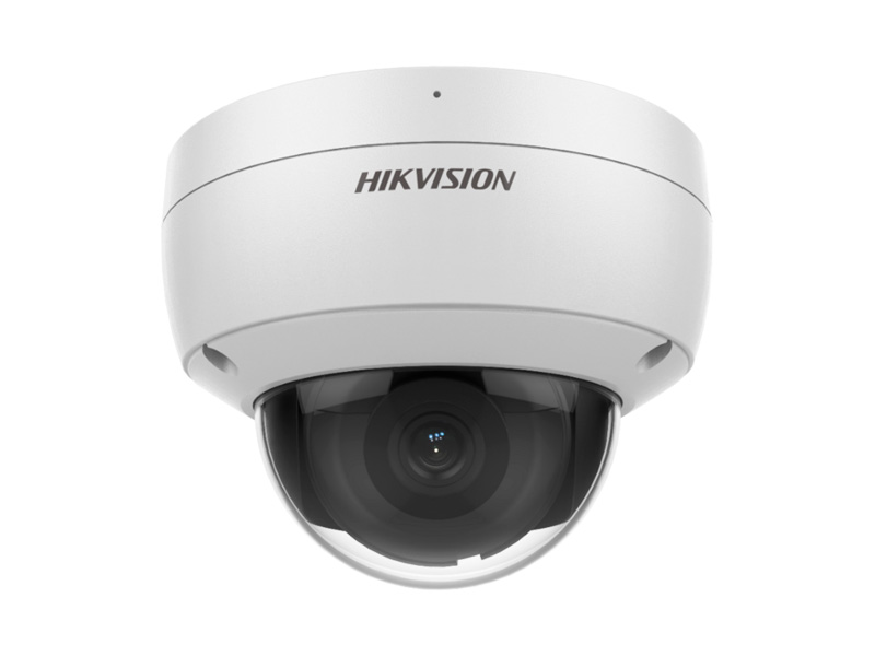 IP камера купольная HIKVISION DS-2CD2186G2-ISU (C) (8MP/2.8mm/3840×2160/0.03 Lux/H.265+/IR 30m/Mic/IP67) Acusense