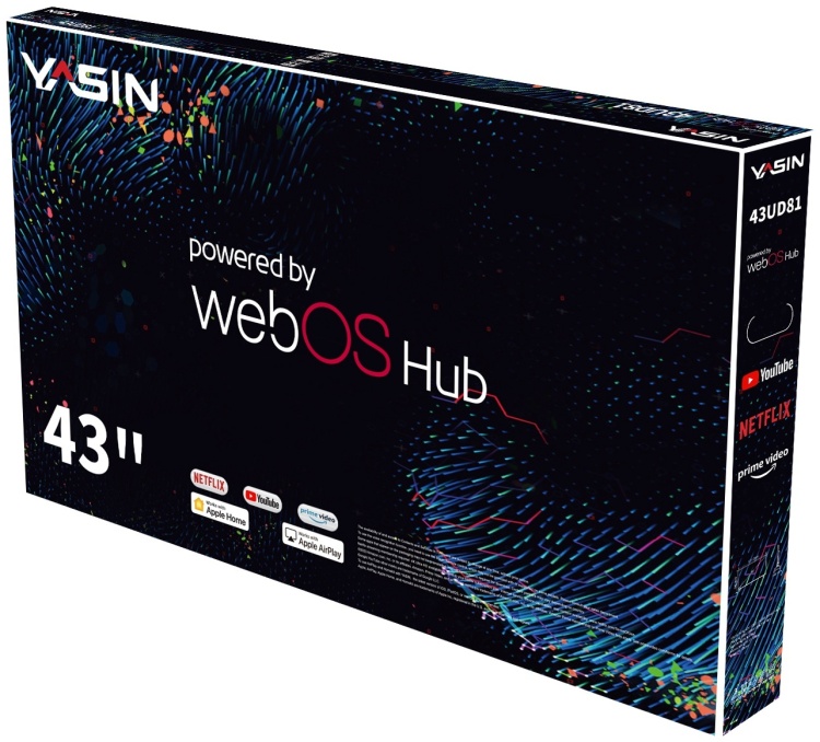 Телевизор YASIN LED TV 43UD81 43