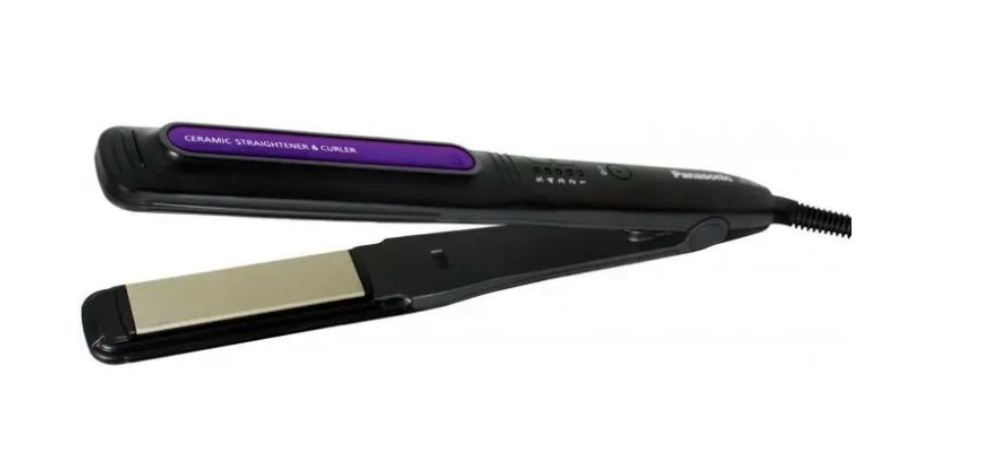 Выпрямитель волос PANASONIC EH-HW18-K865 200С, керамика, завивка+выпрямление