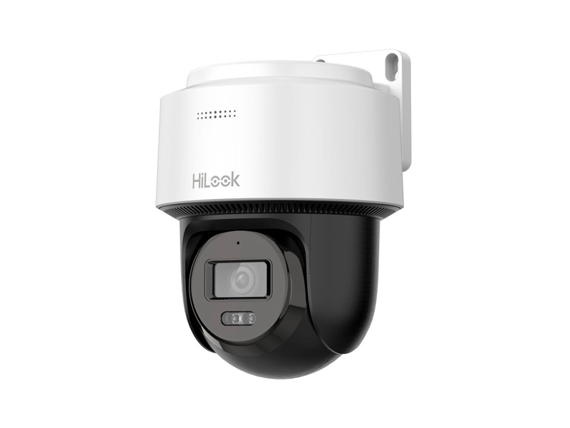 Поворотная PTZ-камера HiLook PTZ-N2C400M-DE(B) (4MP/2,8mm/2560×1440/0,01lux/H.265+/IP66/IR+LED30m/PoE/Mic/Speaker/Events/DarkFighter)