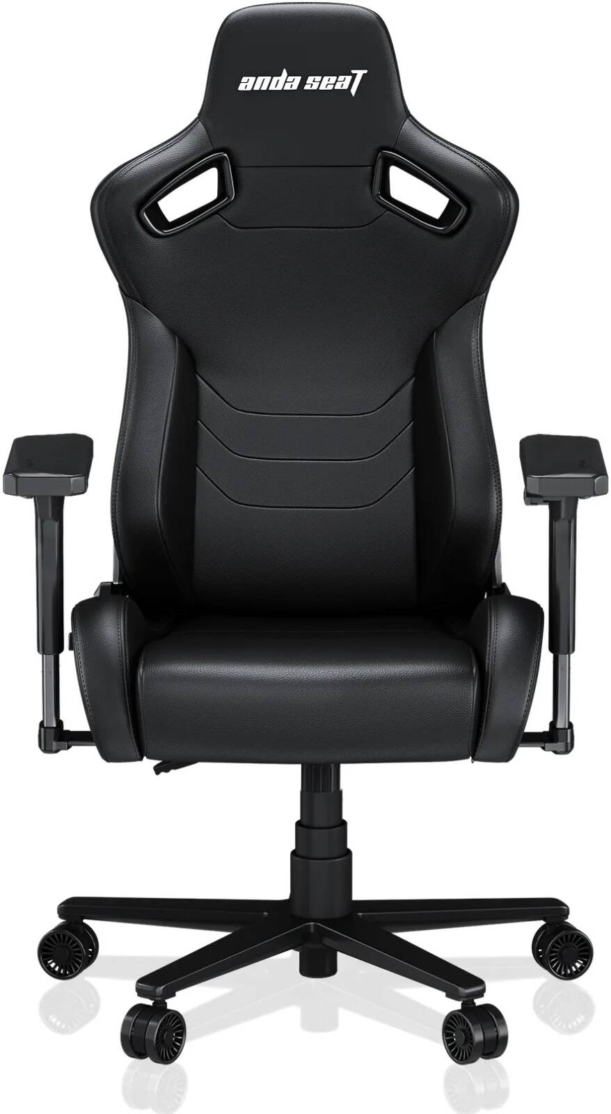 Игровое кресло AndaSeat Kaiser Frontier XL BLACK (4D подлокотники, колёса 65 мм, экокожа)
