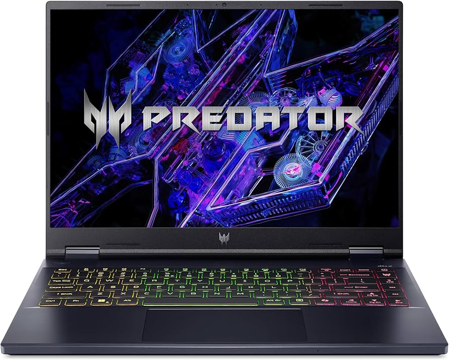 Acer Predator Helios Neo 16 PHN16-71-76H5 | i7-13650HX | 16" WUXGA 165Hz | RTX 4060 8GB | 16GB DDR5 | 512GB SSD | Win 11 | Black