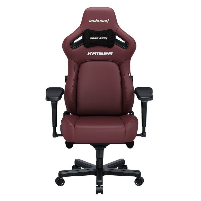 Игровое кресло AndaSeat Kaiser 4 L MAROON (5D подлокотники, колёса 65 мм, экокожа)