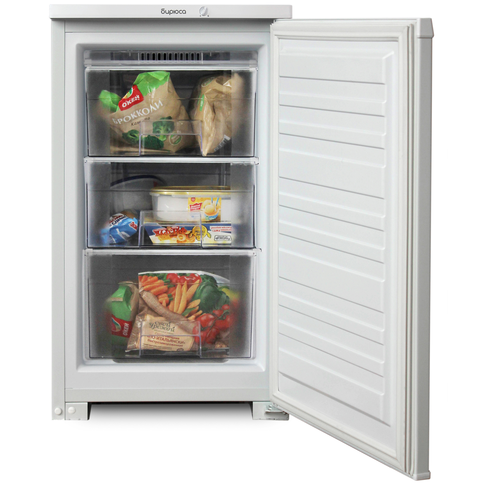 Морозильник вертикальный Бирюса 112