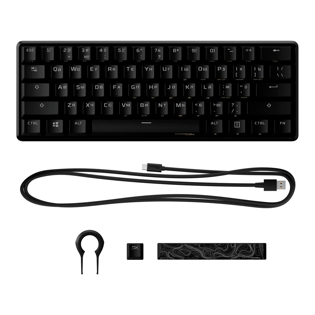Клавиатура HyperX Alloy Origins 60 RGB RU