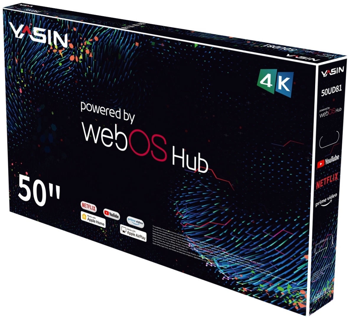 Телевизор YASIN LED TV 50UD81 50