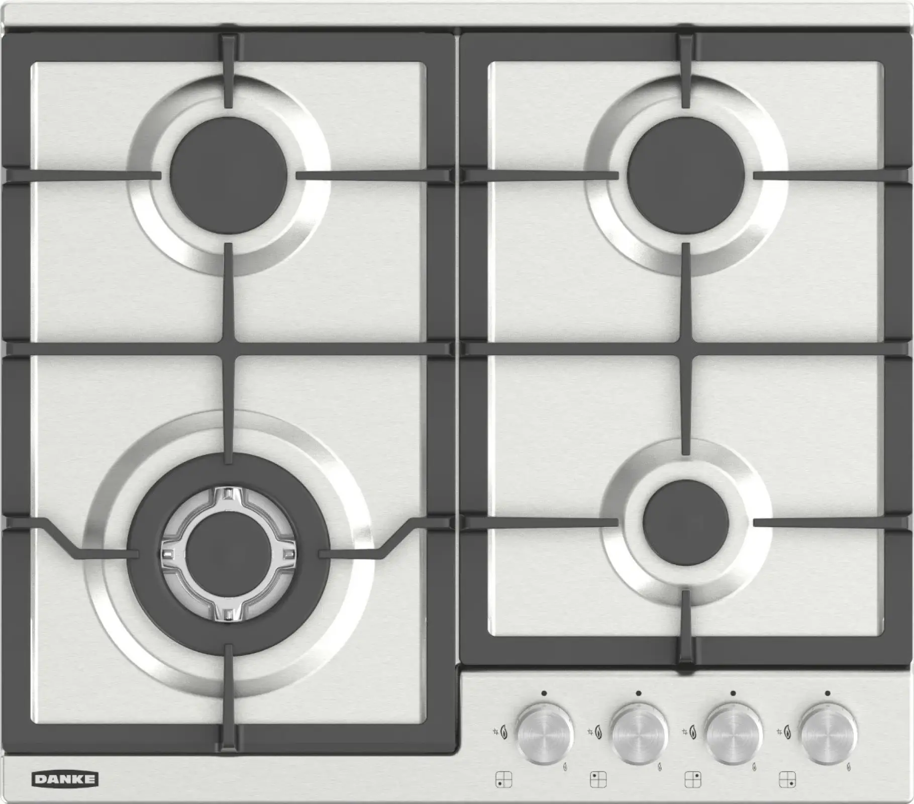 Комбинированная варочная поверхность Danke KRETA 73GTP