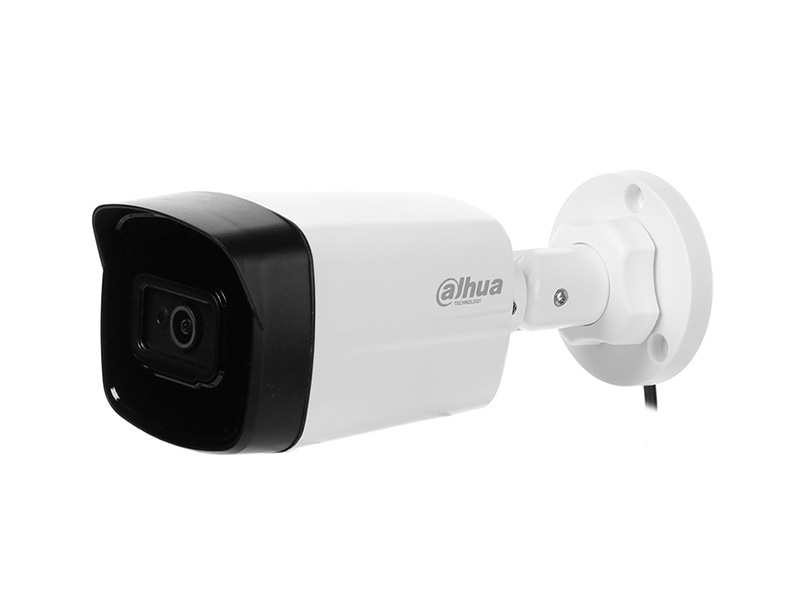 IP камера буллет DAHUA DH-IPC-HFW1839TC-A-IL (8MP/3.6mm/3840×2160/H.265+/IR30m/LED30m/PoE/ROI/Mic/IP67/металл)