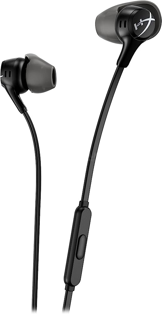Наушники HyperX Cloud Earbuds II 70N24AA с микрофоном, 3.5 мм, черные