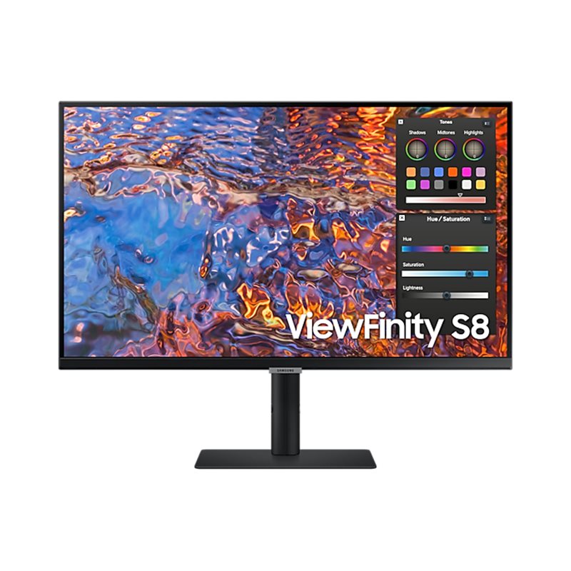 Samsung LS27B800PXMXUE | 27" 4K UHD IPS | 3840×2160 | 5ms | 10M:1 | 400 кд/м² | 98% DCI-P3 | USB-C / DP / HDMI | Black