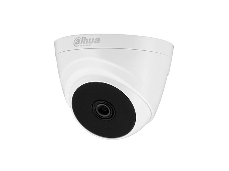 HD-CVI камера купольная DAHUA DH-HAC-T1A21P-0280B (2MP, 2.8mm, 1920х1080, 0.004lux, SmartIR 20m, IP67) Plastic