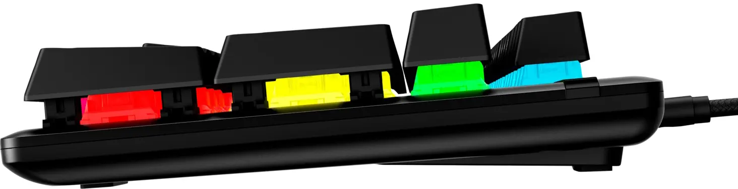 Клавиатура HyperX Alloy Origins PBT HX Blue RGB RU