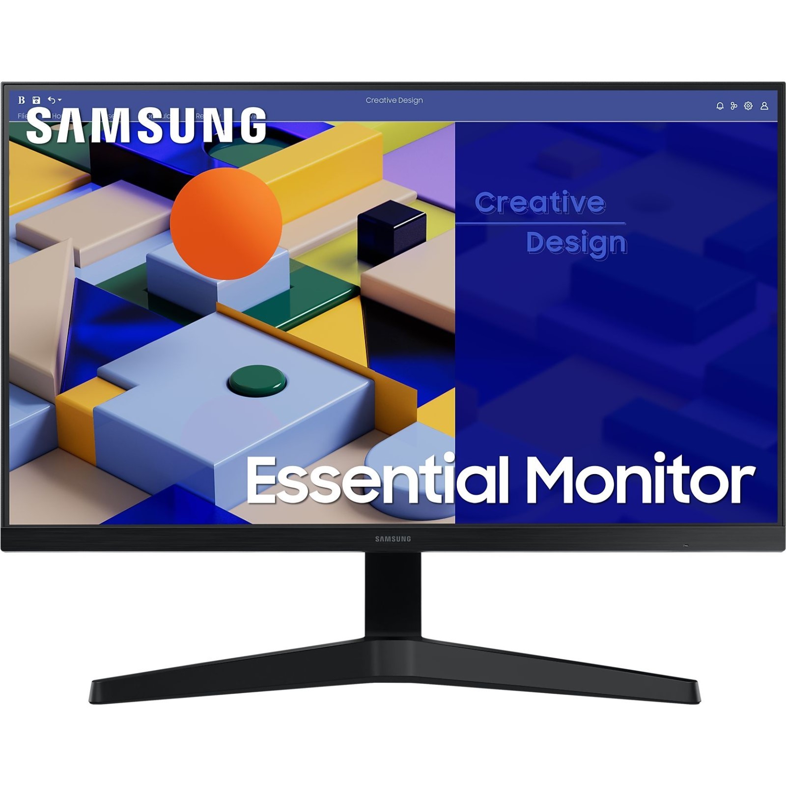 Монитор Samsung 21.5" LS22C310EAMXUE IPS FullHD 5ms 10000000:1 VGA HDMI